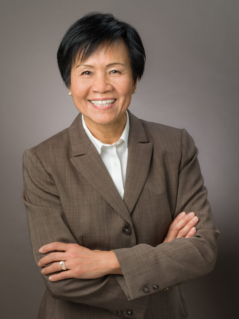 Studio business portrait from a recent client session Studio portrait of a professional client photographed with a confident, relaxed presence